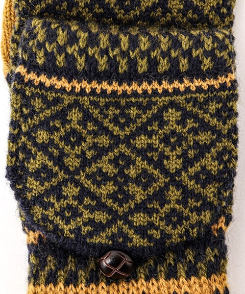 EVOLG（エヴォログ）の「【EVOLG/エヴォログ】LET2355 MIT ニットグローブ（手袋・メンズ・ベージュ系その他3/イエロー系その他3/ブラック系その他3/ホワイト系その他4・FREE）」の16枚目の写真