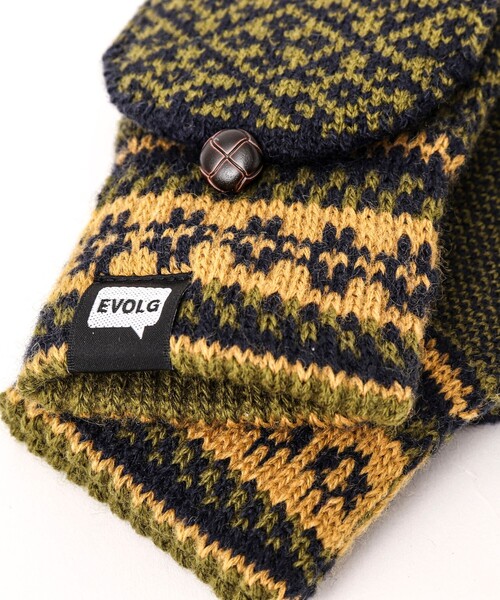 EVOLG（エヴォログ）の「【EVOLG/エヴォログ】LET2355 MIT ニットグローブ（手袋・メンズ・ベージュ系その他3/イエロー系その他3/ブラック系その他3/ホワイト系その他4・FREE）」の20枚目の写真