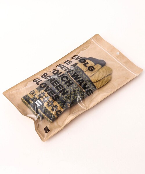 EVOLG（エヴォログ）の「【EVOLG/エヴォログ】LET2355 MIT ニットグローブ（手袋・メンズ・ベージュ系その他3/イエロー系その他3/ブラック系その他3/ホワイト系その他4・FREE）」の22枚目の写真