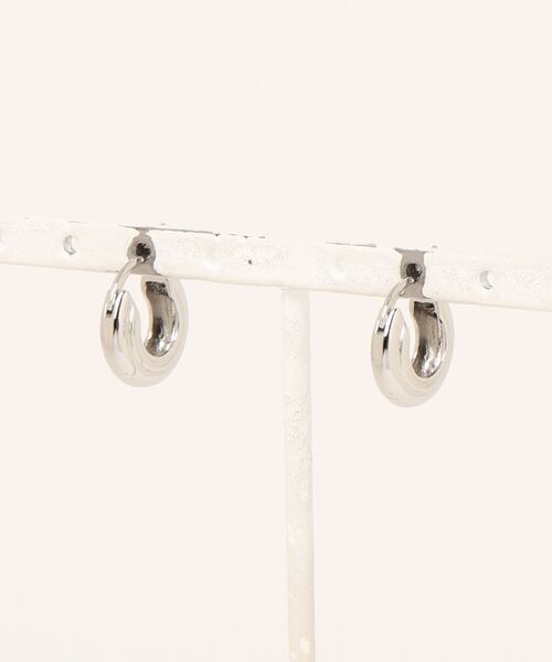 Whim Gazette（ウィムガゼット）の「【THE PAUSE】クリスタルサークルピアス（ピアス（両耳用）・レディース・ゴールド/シルバー・FREE）」の9枚目の写真