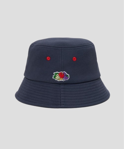 Design Tshirts Store graniph（デザイン　ティーシャツ　ストア　グラニフ）の「FRUIT OF THE LOOM× graniph IKAKU SWEAT BUCKET HAT（ハット・メンズ・ネイビー・FREE）」の6枚目の写真