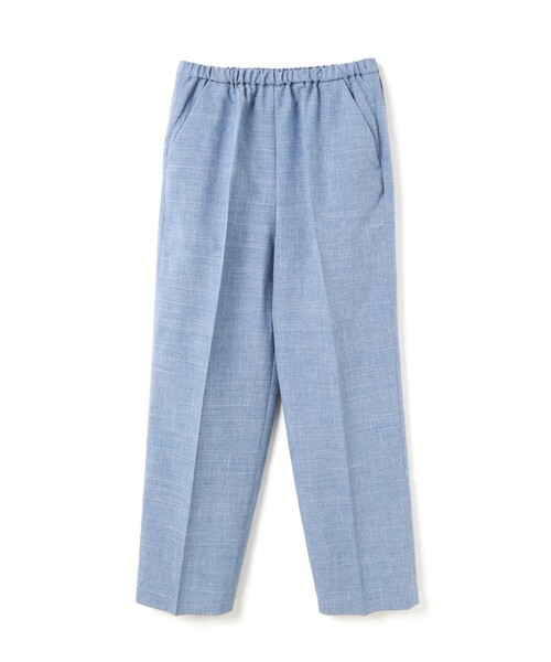 mizuiroind（ミズイロインド）の「mizuiro ind センタープレスワイドスラックス（スラックス・レディース・ブラック/チャコールグレー/グレー/ブルー・FREE）」の4枚目の写真