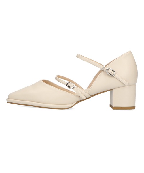 ORiental TRaffic(オリエンタルトラフィック)の「ダブルストラップヒールパンプス 41108(パンプス・レディース・ブラック/ブルー/ベージュ・39/43/42/33/35/40/41/36/38/37/34)」の18枚目の写真