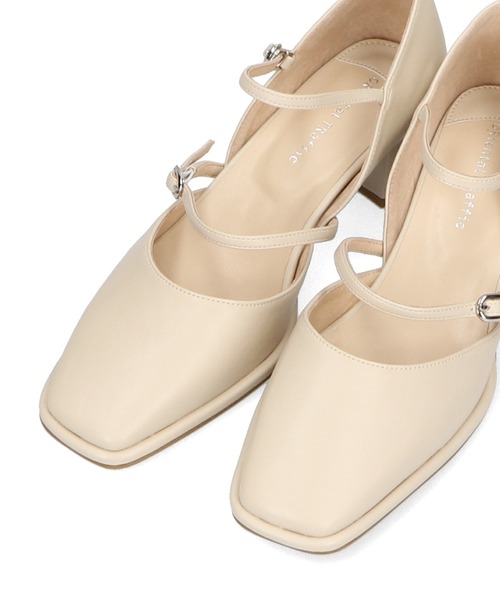 ORiental TRaffic(オリエンタルトラフィック)の「ダブルストラップヒールパンプス 41108(パンプス・レディース・ブラック/ブルー/ベージュ・39/43/42/33/35/40/41/36/38/37/34)」の20枚目の写真