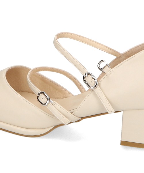 ORiental TRaffic(オリエンタルトラフィック)の「ダブルストラップヒールパンプス 41108(パンプス・レディース・ブラック/ブルー/ベージュ・39/43/42/33/35/40/41/36/38/37/34)」の22枚目の写真