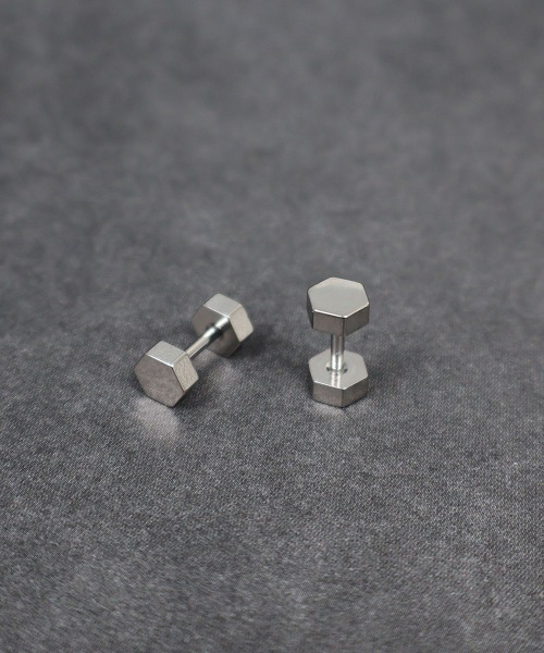 4INT.(フォイント)の「ユニークモチーフ ボディピアス. 16G / サージカルステンレス316L (金属アレルギー対応)(ピアス(両耳用)・メンズ・C/D/E/F/G/H/I/J/K/L/B/A・FREE)」の9枚目の写真