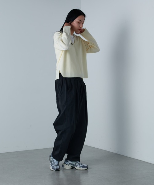 COLONY 2139(コロニートゥーワンスリーナイン)の「ストレッチバルーンパンツ(その他パンツ・メンズ・カーキ/グレイッシュベージュ/ブラック/ホワイト・LARGE/MEDIUM)」の20枚目の写真