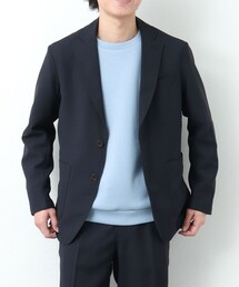 NOLLEY'S goodman | 《セットアップ対応》EVALET リネンライク メッシュジャケット(テーラードジャケット)