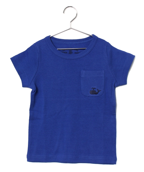 CIAOPANIC TYPY（チャオパニックティピー）の「KIDS ストレッチポケットTee（Tシャツ/カットソー・キッズ・ブラック/ブルー/グリーン/ピンク/イエロー/レッド・135/125/115/105/95）」の4枚目の写真