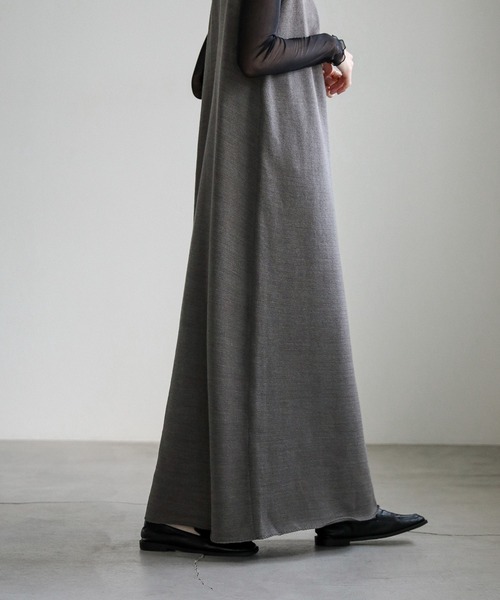 select MOCA(セレクトモカ)の「コットンニットベストワンピース(ワンピース・レディース・ブラック/グレー・MEDIUM/LARGE)」の13枚目の写真