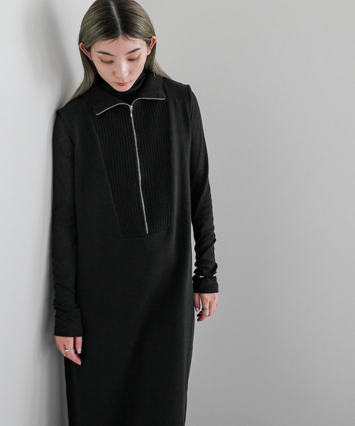 select MOCA(セレクトモカ)の「コットンニットベストワンピース(ワンピース・レディース・ブラック/グレー・MEDIUM/LARGE)」の20枚目の写真