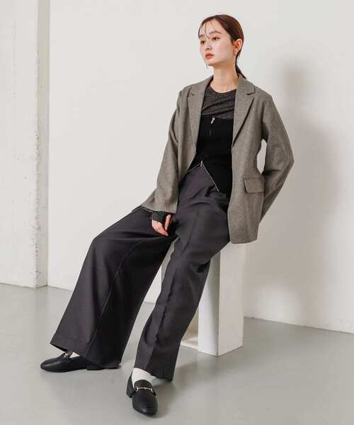 SENSE OF PLACE by URBAN RESEARCH（センスオブプレイスバイアーバンリサーチ）の「フェイクレザービットローファー（ローファー・レディース・アイボリー/ブラック/ブラウン・X-LARGE/LARGE/MEDIUM/SMALL）」の8枚目の写真