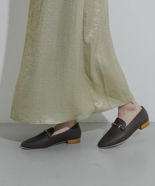 SENSE OF PLACE by URBAN RESEARCH（センスオブプレイスバイアーバンリサーチ）の「フェイクレザービットローファー（ローファー・レディース・アイボリー/ブラック/ブラウン・X-LARGE/LARGE/MEDIUM/SMALL）」の11枚目の写真