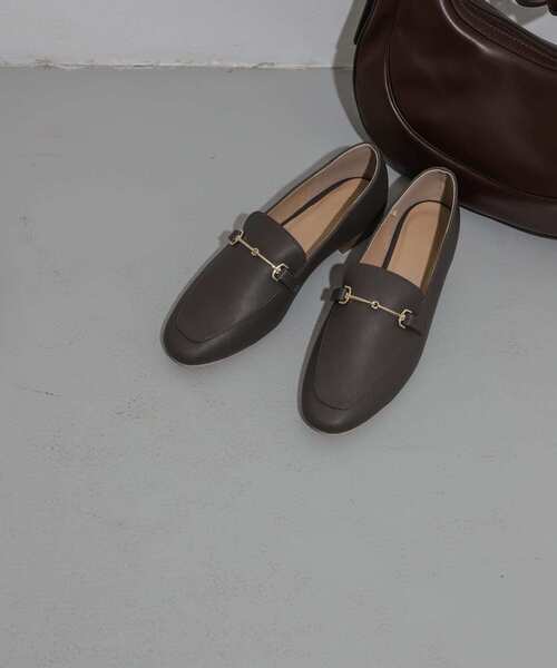 SENSE OF PLACE by URBAN RESEARCH（センスオブプレイスバイアーバンリサーチ）の「フェイクレザービットローファー（ローファー・レディース・アイボリー/ブラック/ブラウン・X-LARGE/LARGE/MEDIUM/SMALL）」の13枚目の写真