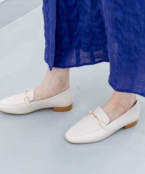 SENSE OF PLACE by URBAN RESEARCH（センスオブプレイスバイアーバンリサーチ）の「フェイクレザービットローファー（ローファー・レディース・アイボリー/ブラック/ブラウン・X-LARGE/LARGE/MEDIUM/SMALL）」の21枚目の写真