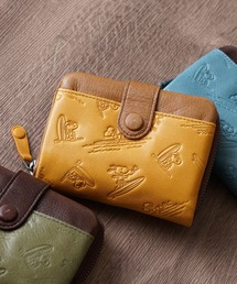 T2O（ティーツーオー）の「【SNOOPY】スヌーピー PEANUTS ピーナッツ　NEW Fun!Fun!Fun! ラウンド二つ折財布　NO.73460（財布）」