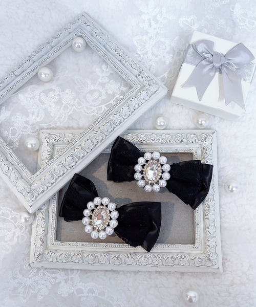 MA＊RS バタフライ柄 バレッタ、アンクレット2点セット MA＊RS