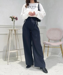 apres jour | パールポケットワイドパンツ【ZOZOTOWN限定アイテム】(その他パンツ)