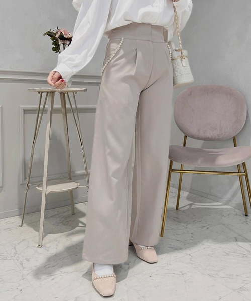 apres jour(アプレジュール)の「パールポケットワイドパンツ【ZOZOTOWN限定アイテム】(その他パンツ・レディース・ラベンダー/ネイビー/ブラック・SMALL/MEDIUM/X-LARGE)」の20枚目の写真