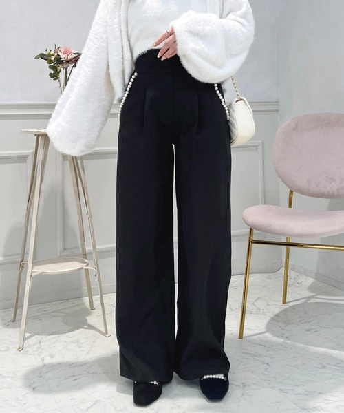 apres jour(アプレジュール)の「パールポケットワイドパンツ【ZOZOTOWN限定アイテム】(その他パンツ・レディース・ラベンダー/ネイビー/ブラック・SMALL/MEDIUM/X-LARGE)」の7枚目の写真