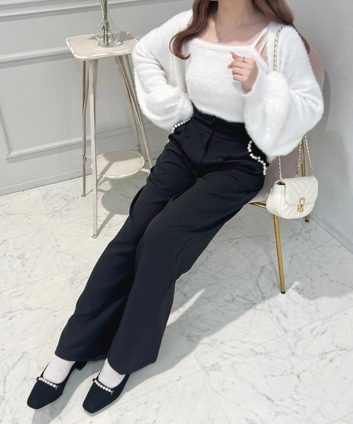 apres jour(アプレジュール)の「パールポケットワイドパンツ【ZOZOTOWN限定アイテム】(その他パンツ・レディース・ラベンダー/ネイビー/ブラック・SMALL/MEDIUM/X-LARGE)」の9枚目の写真