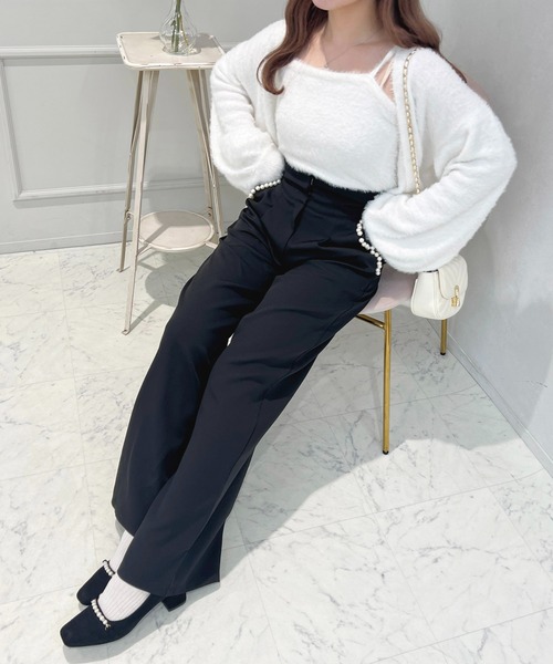 apres jour(アプレジュール)の「パールポケットワイドパンツ【ZOZOTOWN限定アイテム】(その他パンツ・レディース・ラベンダー/ネイビー/ブラック・SMALL/MEDIUM/X-LARGE)」の10枚目の写真