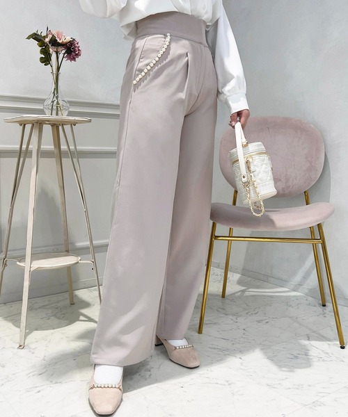 apres jour(アプレジュール)の「パールポケットワイドパンツ【ZOZOTOWN限定アイテム】(その他パンツ・レディース・ラベンダー/ネイビー/ブラック・SMALL/MEDIUM/X-LARGE)」の22枚目の写真