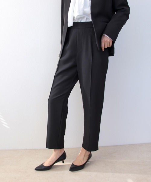 ピンタックストレッチパンツ＋ ピンタックストレッチパンツ＋ | 2023 SP Collection | yori