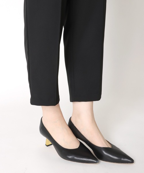 Three Four Time（ｽﾘｰﾌｫｰﾀｲﾑ）の「ストレッチピンタックパンツ【結婚式/フォーマル/入卒/デイリー】（その他パンツ・レディース・ブラック/ベージュ・FREE）」の15枚目の写真