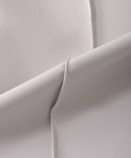 Three Four Time（ｽﾘｰﾌｫｰﾀｲﾑ）の「ストレッチピンタックパンツ【結婚式/フォーマル/入卒/デイリー】（その他パンツ・レディース・ブラック/ベージュ・FREE）」の12枚目の写真