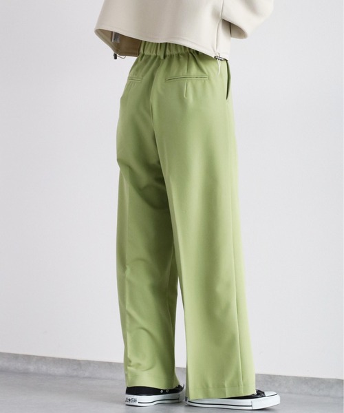 cepo（セポ）の「ストレッチタックイージートラウザー（その他パンツ・レディース・ブラック/グリーン/ピンク・M）」の16枚目の写真