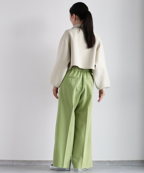 cepo（セポ）の「ストレッチタックイージートラウザー（その他パンツ・レディース・ブラック/グリーン/ピンク・M）」の18枚目の写真