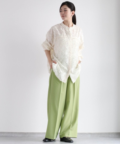 cepo（セポ）の「ストレッチタックイージートラウザー（その他パンツ・レディース・ブラック/グリーン/ピンク・M）」の19枚目の写真