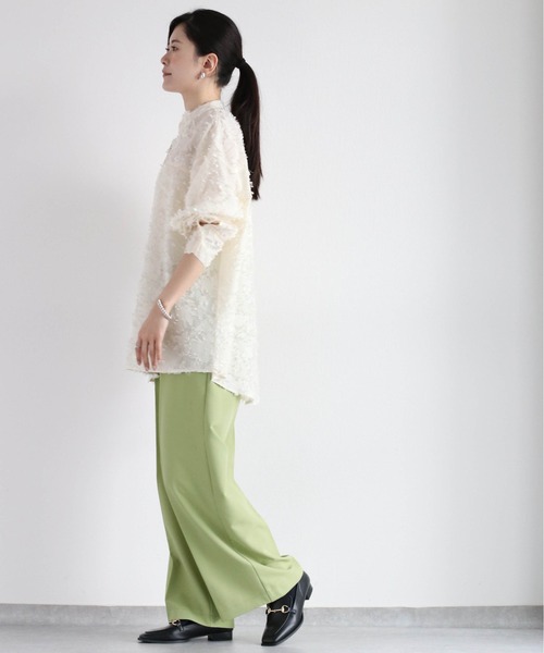 cepo（セポ）の「ストレッチタックイージートラウザー（その他パンツ・レディース・ブラック/グリーン/ピンク・M）」の21枚目の写真