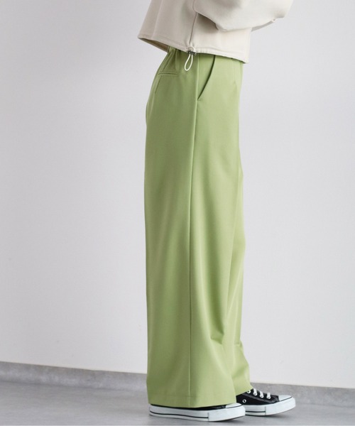 cepo（セポ）の「ストレッチタックイージートラウザー（その他パンツ・レディース・ブラック/グリーン/ピンク・M）」の15枚目の写真