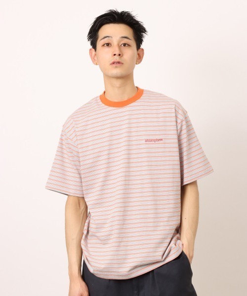 セール】atmos Border T-shirt / アトモス ボーダー Tシャツ（T