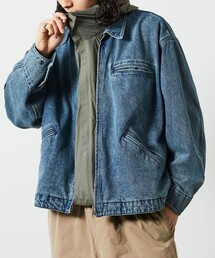 FREAK'S STORE | FREAK’S STORE/フリークスストア USED加工 デニムブルゾン(デニムジャケット)
