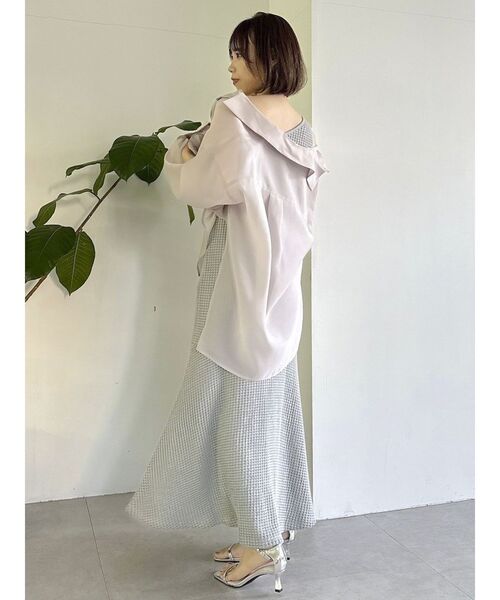 トレフル♡ワッフルワンピース ラッフルボレロコンビネゾン(オールインワン)｜ワンピース