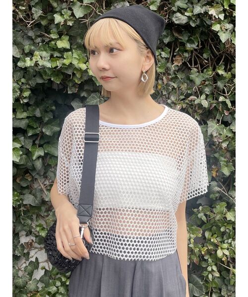 MURUA（ムルーア）の「キルティングカメラバッグ（ショルダーバッグ・レディース・ブラック/シルバー・FREE）」の16枚目の写真