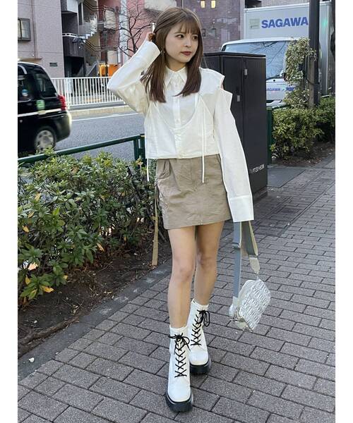 MURUA（ムルーア）の「キルティングカメラバッグ（ショルダーバッグ・レディース・ブラック/シルバー・FREE）」の22枚目の写真