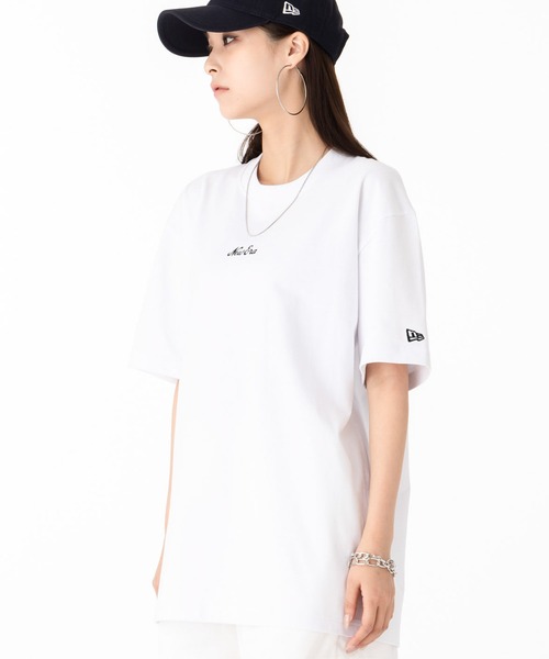 NEW ERA（ニューエラ）の「ニューエラ 半袖Tシャツ オーバーサイズ ONSPOTZ別注（Tシャツ/カットソー・メンズ・ホワイト/ブラック/ダークグレー/ベージュ・XXL/XL/L/M/S）」の6枚目の写真