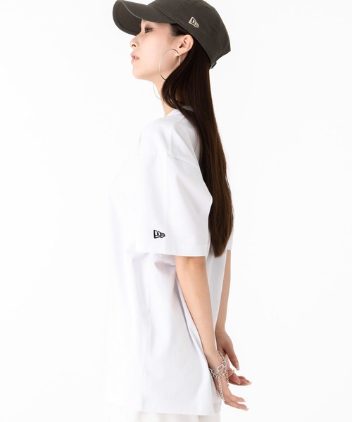 NEW ERA（ニューエラ）の「ニューエラ 半袖Tシャツ オーバーサイズ ONSPOTZ別注（Tシャツ/カットソー・メンズ・ホワイト/ブラック/ダークグレー/ベージュ・XXL/XL/L/M/S）」の7枚目の写真