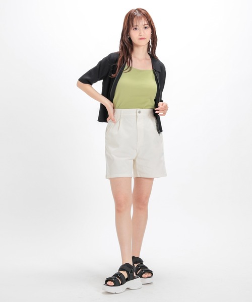Honeys（ハニーズ）の「ショートパンツ（その他パンツ・レディース・ブラック/ライトベージュ/ライトカーキ/ホワイト・SS/LL/L/M/S）」の5枚目の写真