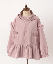 panpantutu（パンパンチュチュ）の「UVcutフレアウインドブレーカー(80-130cm)（ナイロンジャケット）」