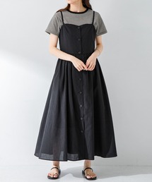 『UR TECH Smart Linen Touch』キャミソールワンピース