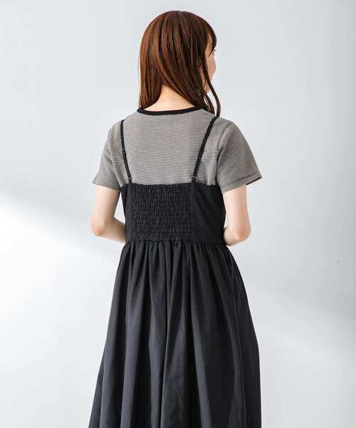ゆ*民様 サーバント#　コングラ　PR-Di051P 2枚セット セール】『UR TECH Smart Linen Touch』キャミソールワンピース