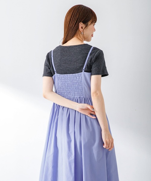 セール】『UR TECH Smart Linen Touch』キャミソールワンピース