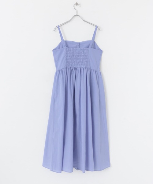 URBAN RESEARCH Sonny Label（アーバンリサーチサニーレーベル）の「『UR TECH Smart Linen Touch』キャミソールワンピース（ワンピース・レディース・ブルー/ブラック/ライトベージュ・FREE）」の9枚目の写真