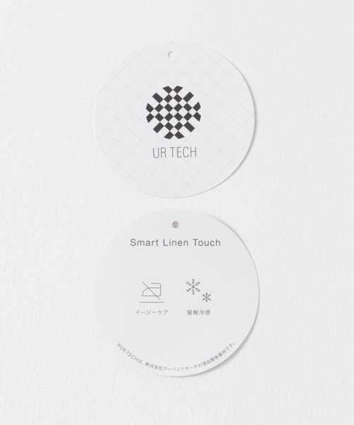 URBAN RESEARCH Sonny Label（アーバンリサーチサニーレーベル）の「『UR TECH Smart Linen Touch』キャミソールワンピース（ワンピース・レディース・ブルー/ブラック/ライトベージュ・FREE）」の5枚目の写真