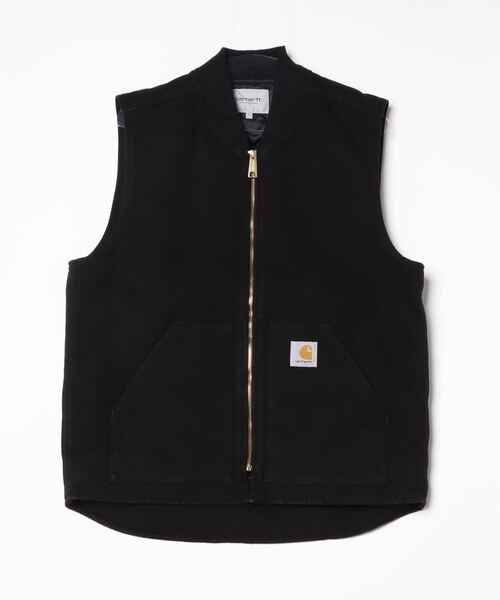 Carhartt WIP（カーハートダブリューアイピー）の「CLASSIC VEST（ベスト・メンズ・ブラウン/ブラック/キナリ・MEDIUM/LARGE）」の3枚目の写真